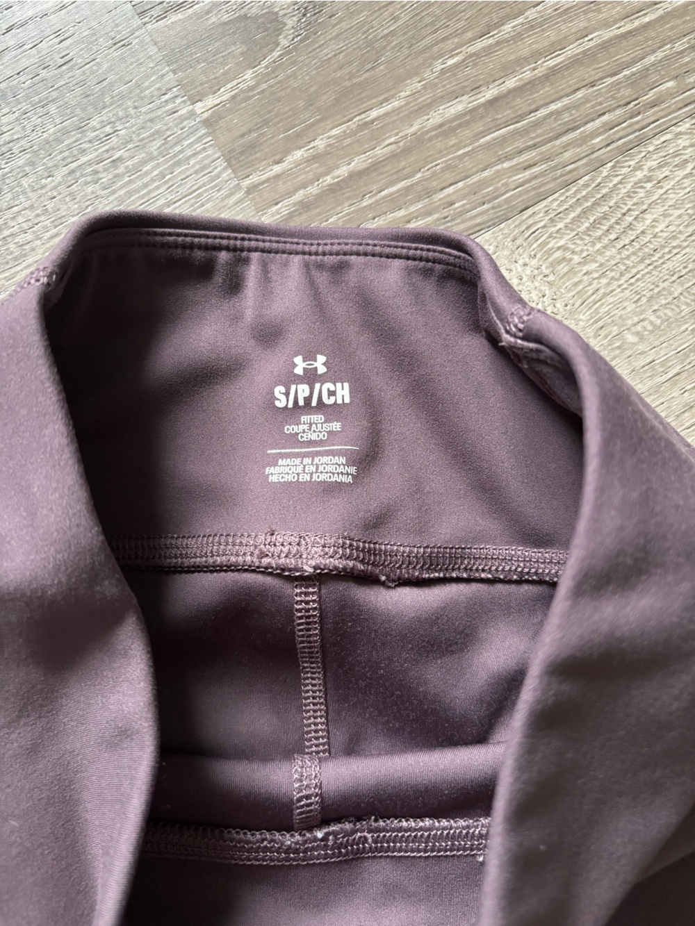 Under Armour biker short Trio - dark purple, lilac and Teal - Picture 3 of 7